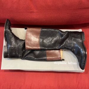 Stephane Kelian leather riding boots
